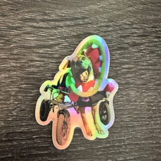 Halloween Hannah Holographic Sticker
